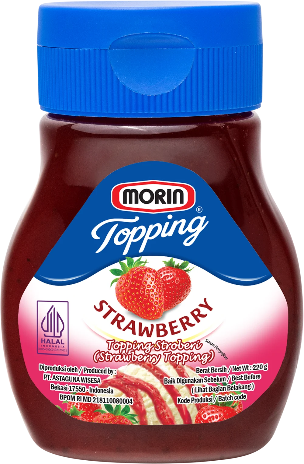Strawberry Topping 220 gr
