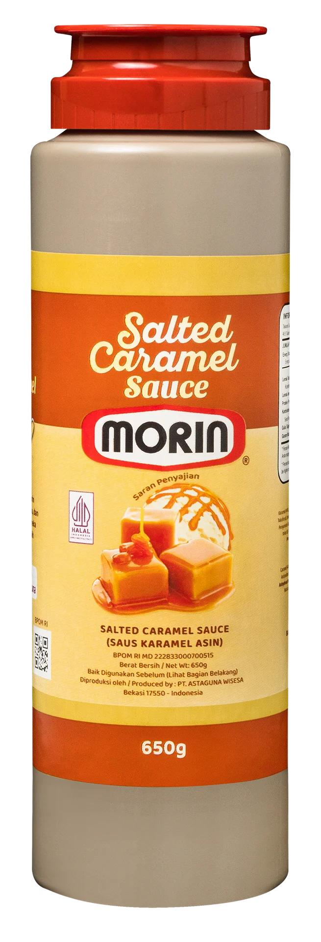 SAUCE-Salted Caramel Sauce 650 gr